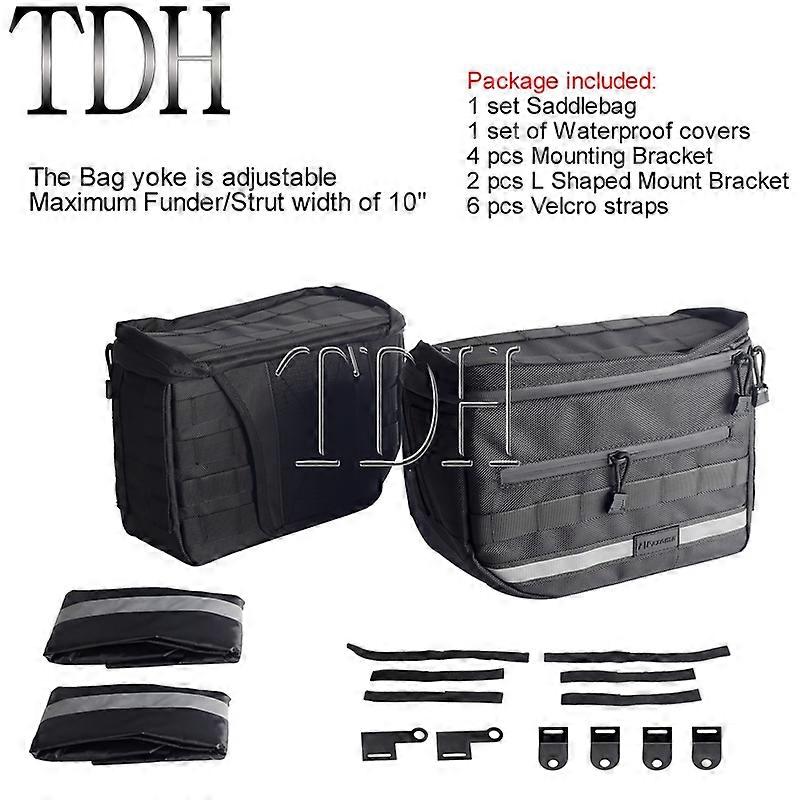 Motorcycle Saddlebag Luggage Bag For Harley Sportster Dyna Softail XL 883 1200 Street Bob Low Rider FXD FXBB Travel Saddle Bags