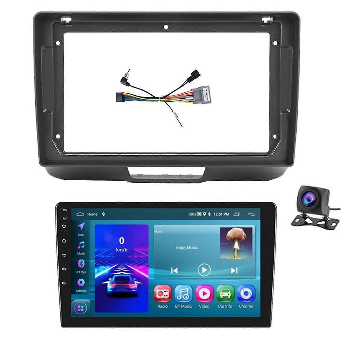 2G+32G Android 13 9 Inch Car Stereo Carplay Android Auto for N-BOX 2011-2017 RHD, Bluetooth Wifi FM Backup Camera