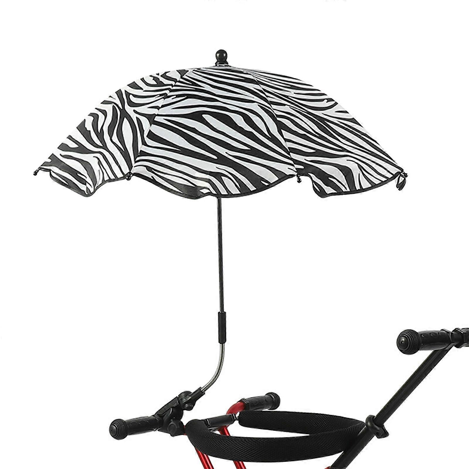 Regular Chair Umbrella with Universal Clamp, Clips To Most Folding Chair