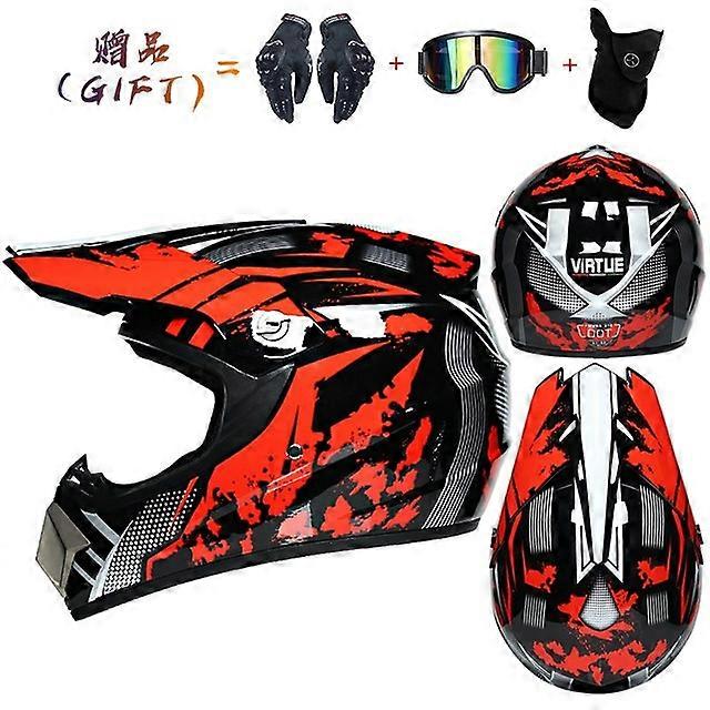 High Quality Motorcycle Helmet Capacete Motocross VIRTUE Dot Abs 1KG Unisex