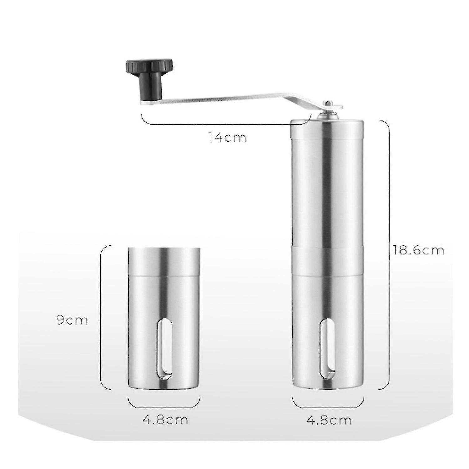 Stainless Steel Manual Coffee Grinder