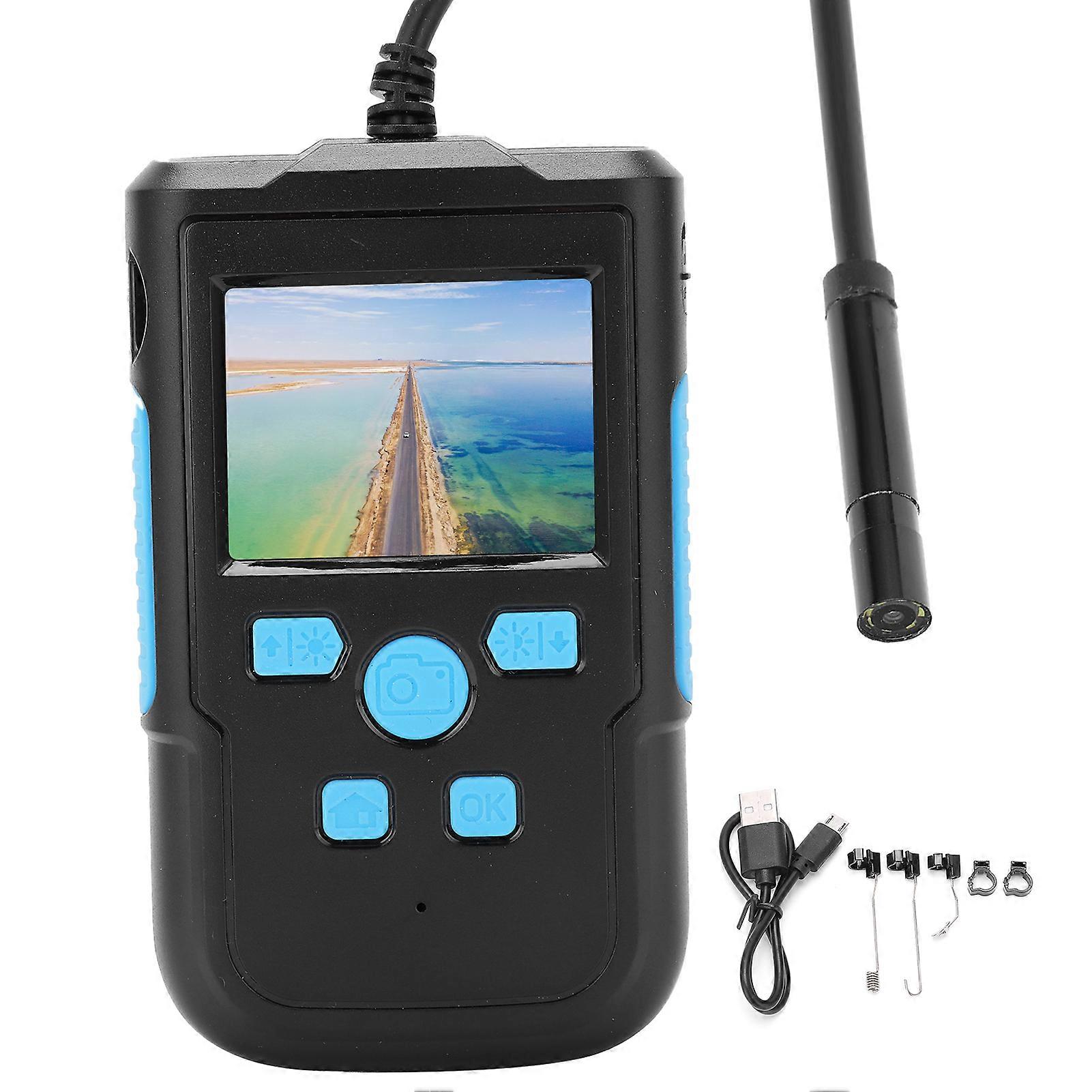 HD Digital Borescope Waterproof Pipe Inspection Tool with Adjustable Brightness