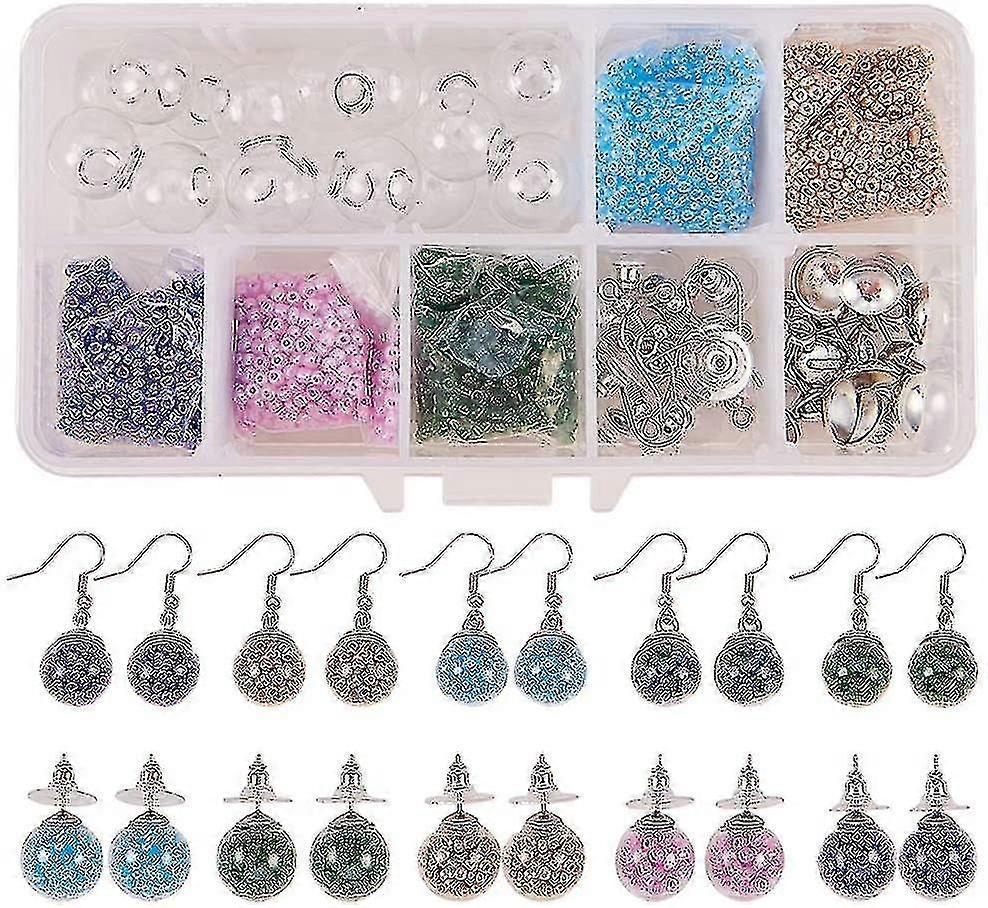 Jewellery Making Kit Diy Handmade Bracelets Earrings