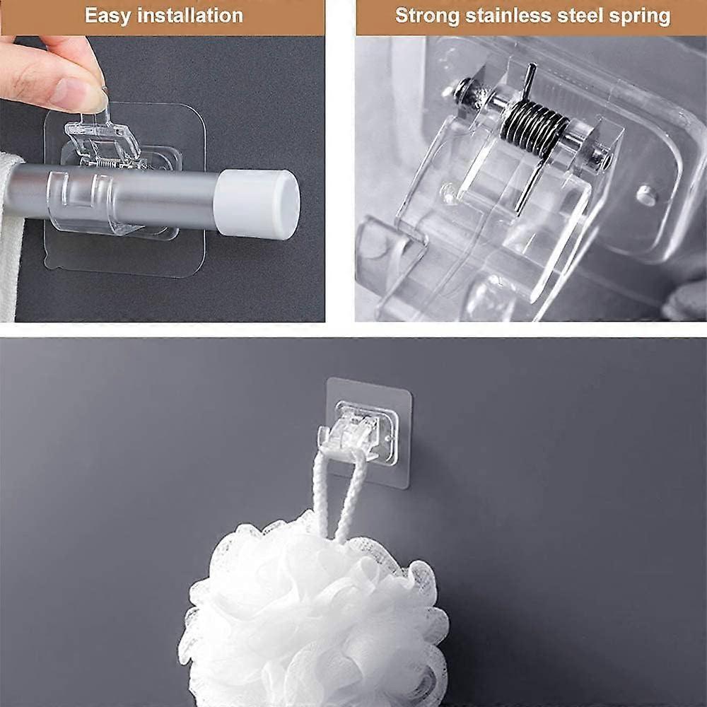 4pcs Sheer Curtain Rod Bracket