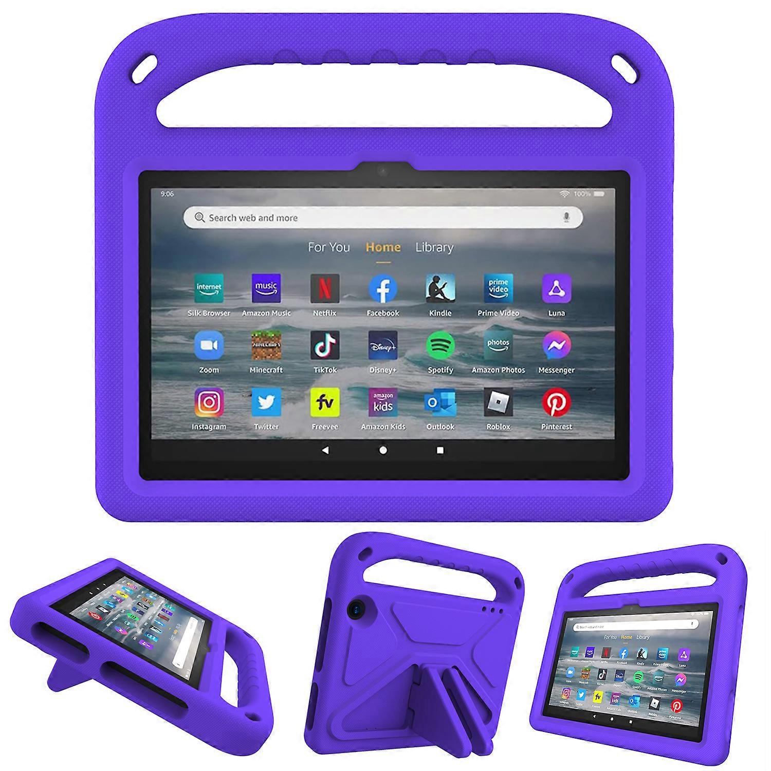 Amazon Fire 7 Tablet Case for kids 2022,(7" 12 Generation,2022 Release), Light Weight Shockproof Kid-Proof Protective Cover for Amazon kindle fire 7