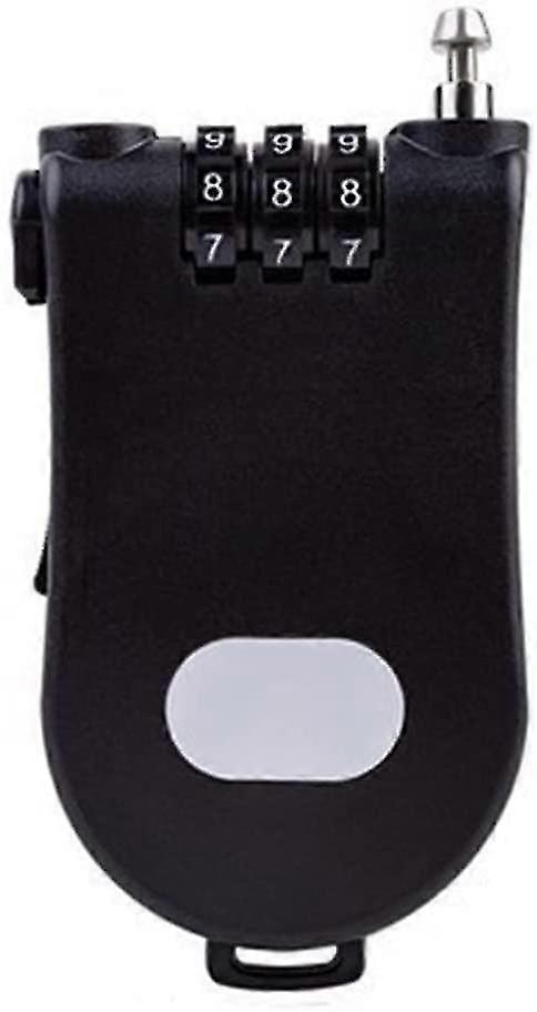 retractable Padlock Combination Padlock With Retractable 1m Cable