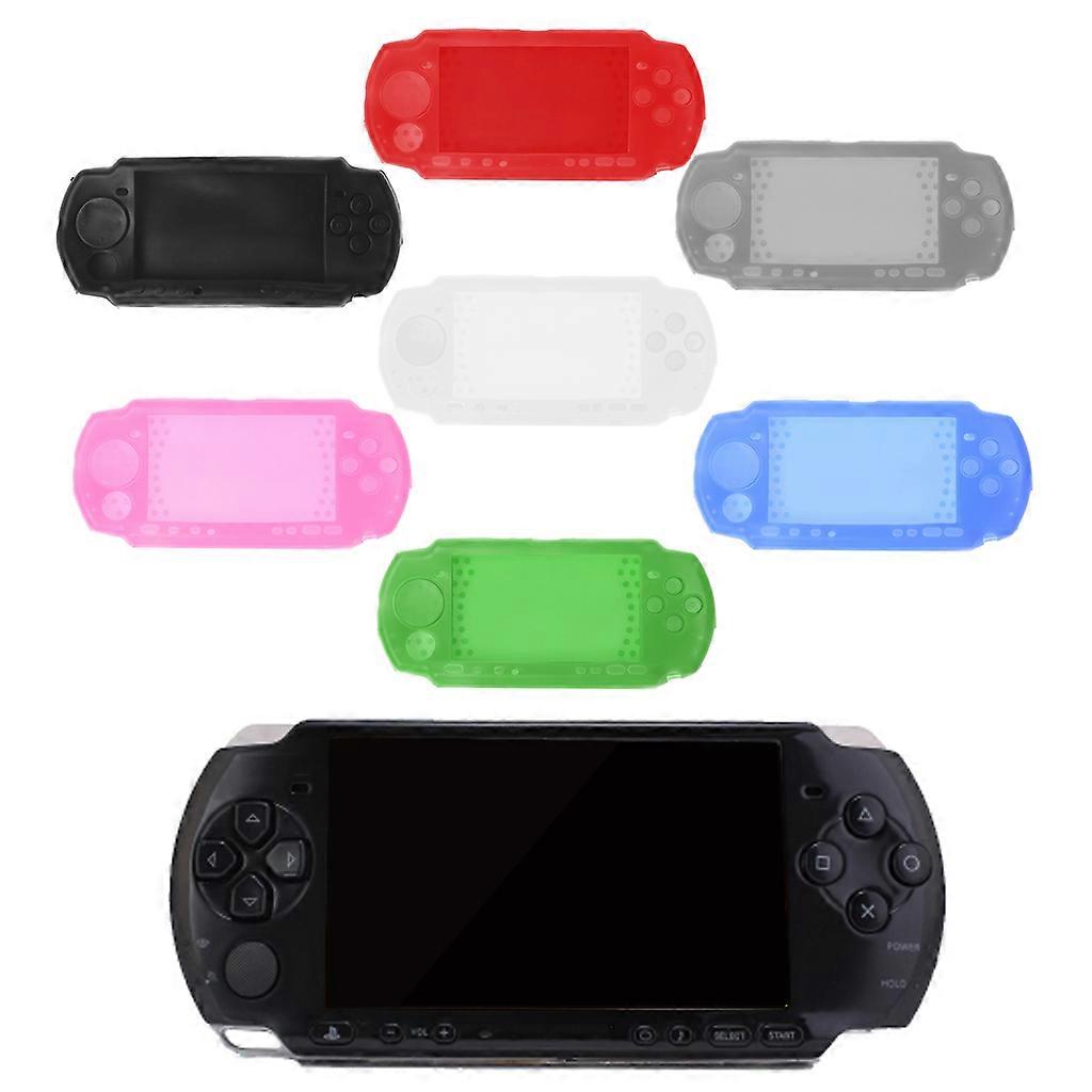 Silicone Soft Protective Cover for Shell for  Portable for PSP 2000 3000 Console Controller Protector Skin for Case