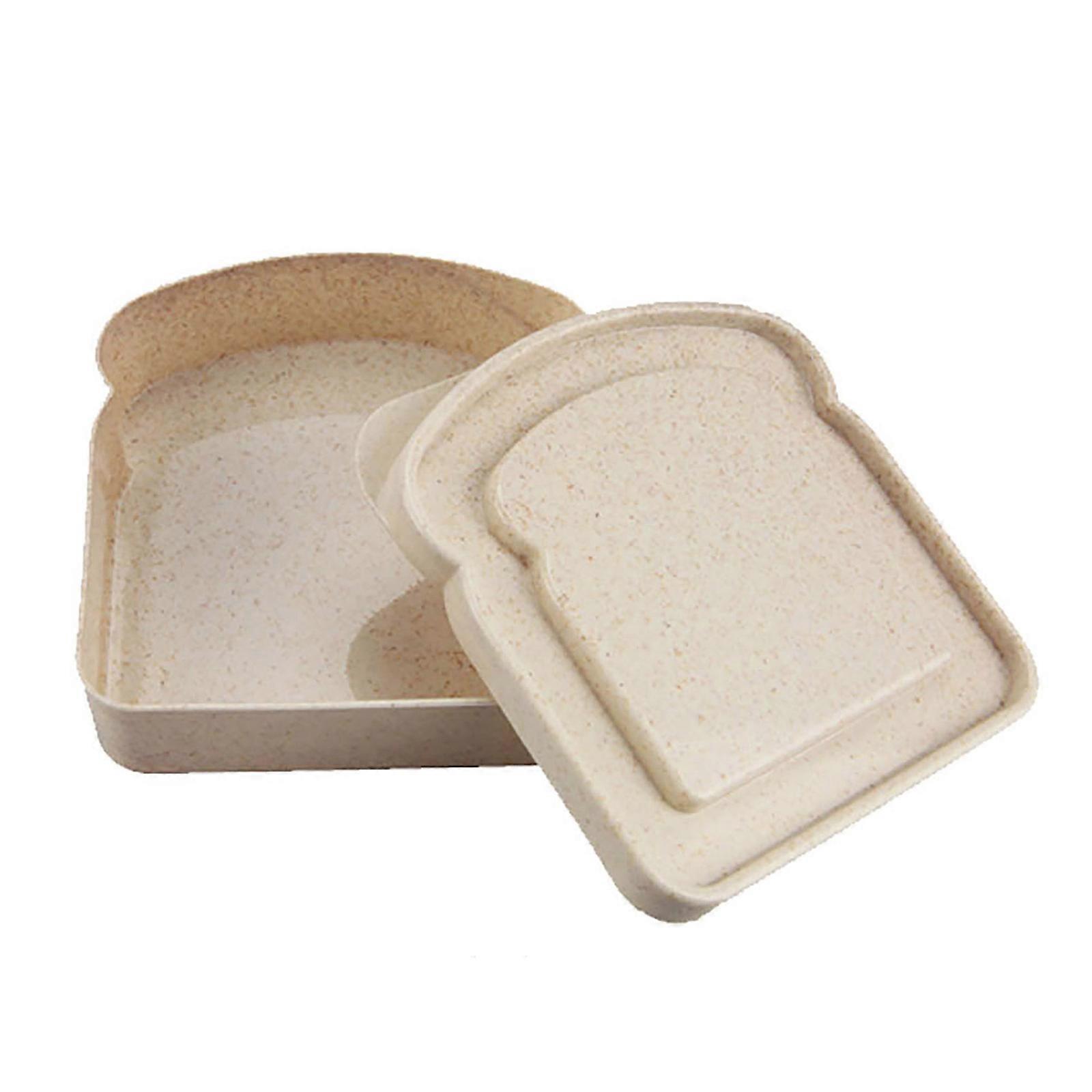 Sandwich Storage Box Lunch Box Food Storage Case Reusable Microwave