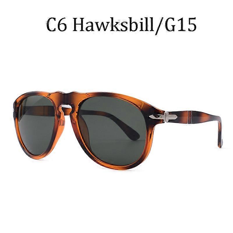 AOZE ylellisyys Classic Vintage Pilot Steve Style Polarisoidut aurinkolasit Miehet Driving Brand Design Aurinkolasit Oculos De Sol 649