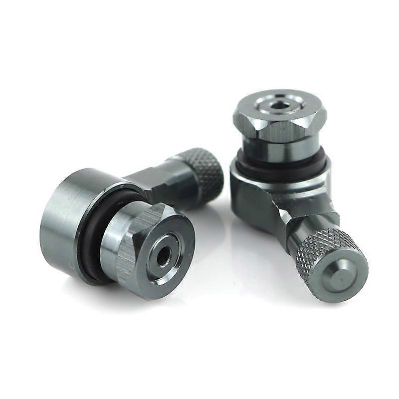Moottoripyörä edessä ja takana CNC-pyörä Tubeless rengasventtiilin varret 90 astetta 113mm sopivat Yamaha YZF R1 R1M R3 R6 R25 R125 750R