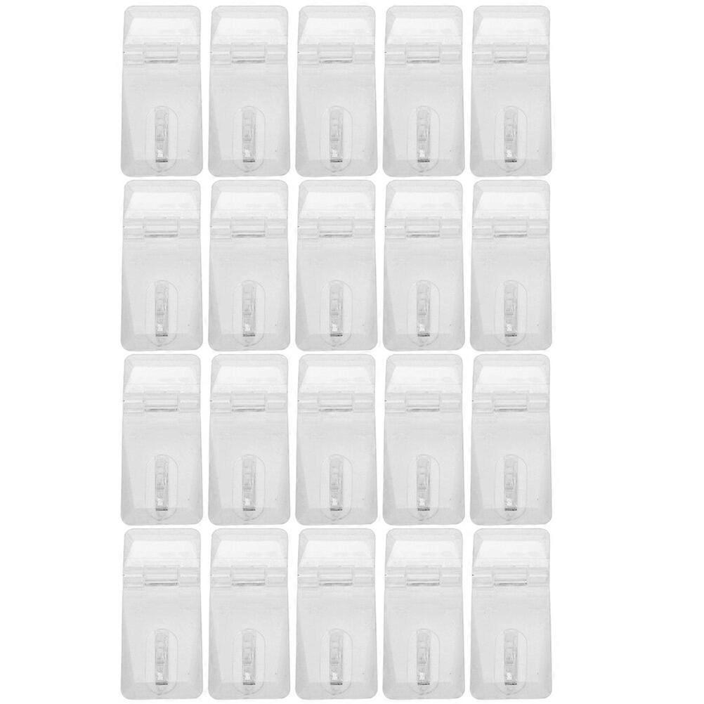 10 sets of Mini Hinge Hasp Useful Hasp Buckle Box Clear Hinge Latch Hasp Lock