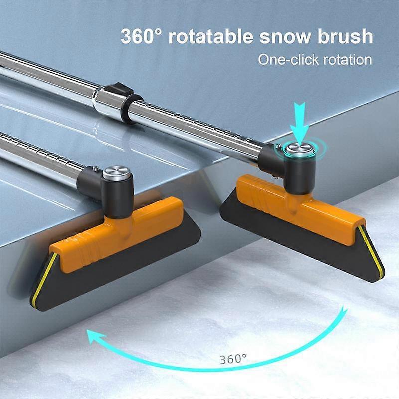 Winter Multifunctional Car Ice Scraper Brush Telescopic Snow Broom With Auto Ice Scraper 13 Adjustable Levels ice remover for winter