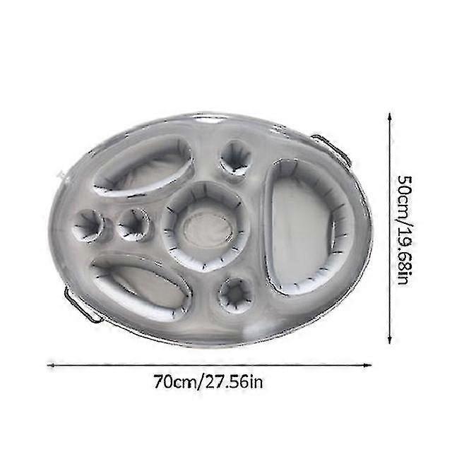 Floating Inflatable Water Bed Mattress Inflatable Pool Seat Cup Holder