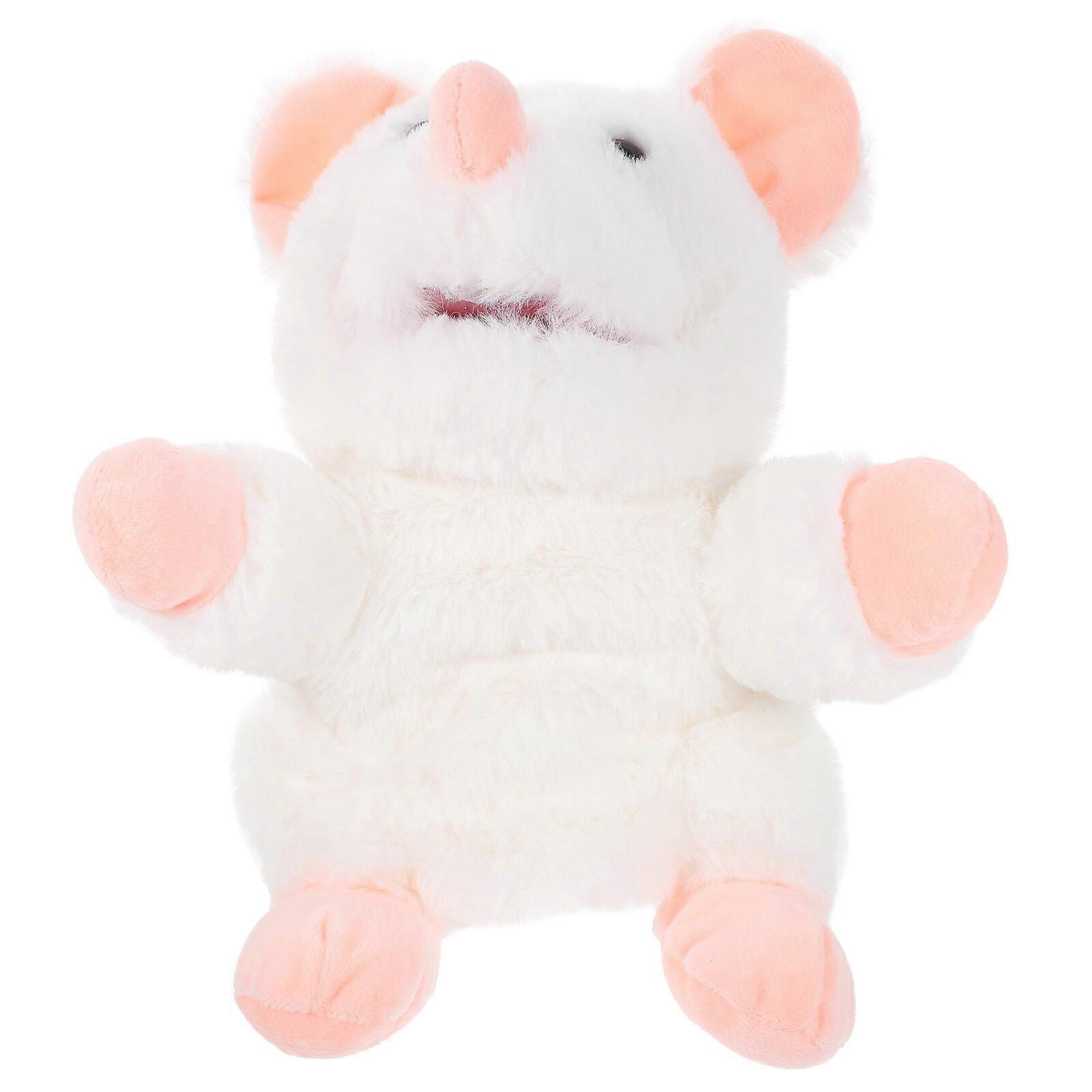 Mouse Plush Hand Puppet Animal Style Hand Puppet Mouse Shaped Plush Toy