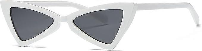 Cat Eye Women's Sunglasses - Metal Hinges and Plastic Frame