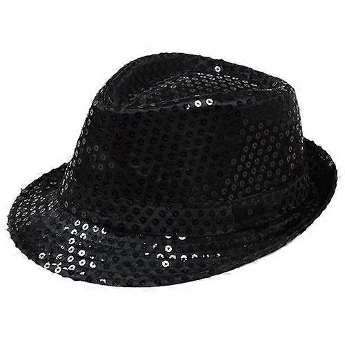 Sequin top Hat, Adult jazz dance Hat, Stage performance hat