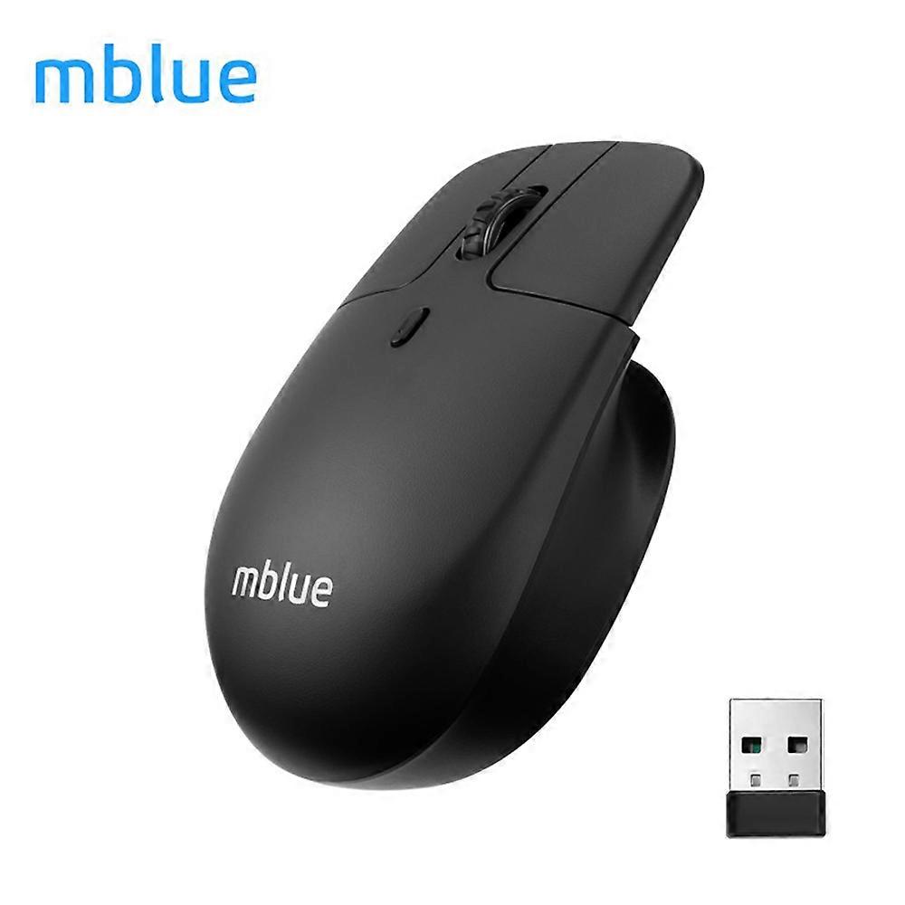 mblue M203 2.4G Wireless Mice Suspended Lightweight Gaming Mice Rechargeable BT Computer Mice with Indicator Light for PC Notebook Laptop