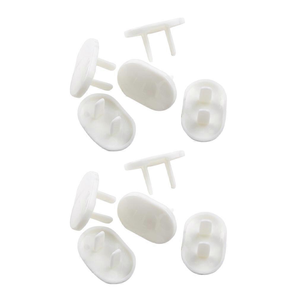 10Pcs Plug Socket Electric Outlet US 2 Plug Cover Baby Safety Protector Tool