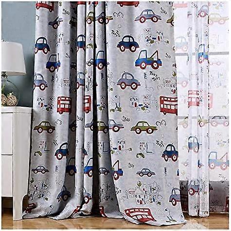 Σετ 2 κουρτίνες αυτοκινήτου κινουμένων σχεδίων συσκότισης παιδικές κουρτίνες για αγόρια (140 * 230Cm)