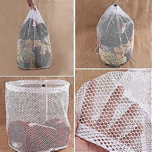 Washing Machine Clothes Underwear Locking Drawstring Laundry Mesh Net Pouch Bag