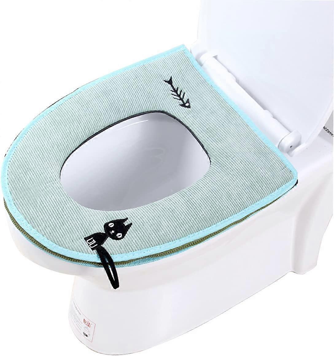Cuscino imbottitura sedile WC, morbido addenso bagno WC cuscino lavabile riutilizzabile