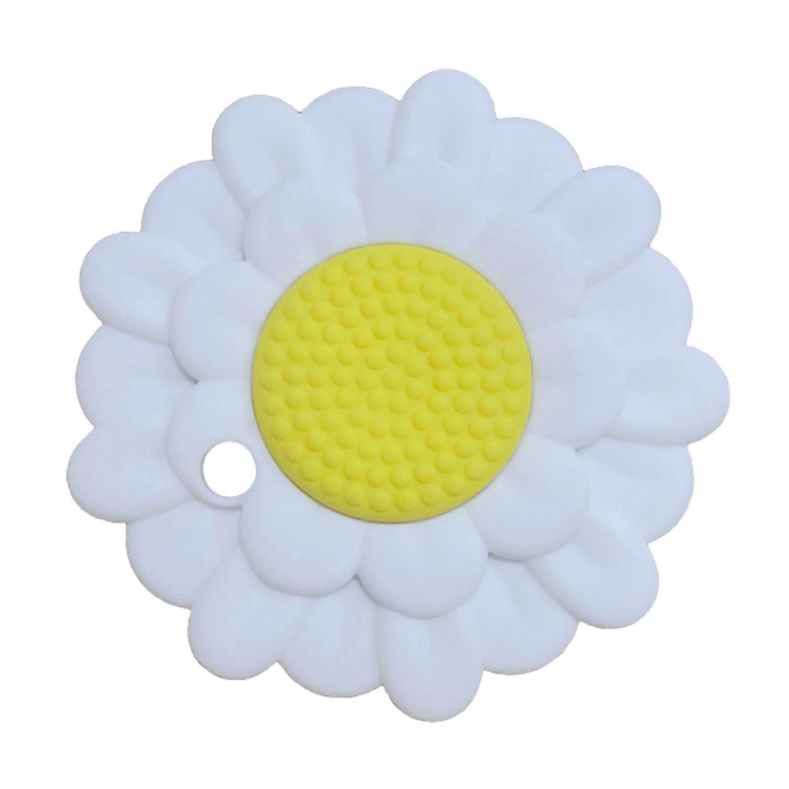 Ice Cup Lid Silicone Dustproof Cover Elastic Straw Insert Scratch-resistant 3D Flower Design Drink Lid Durable Waterproof Drink Accessory for Family F