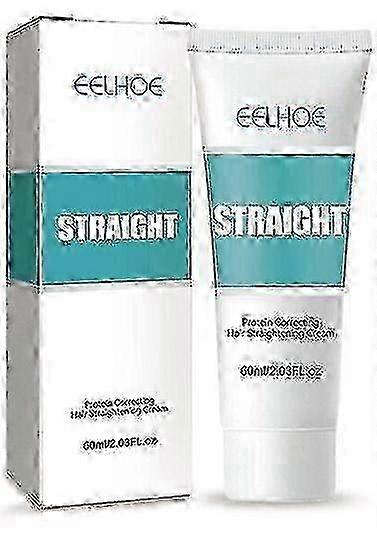 1pc Eelhoe プロテイン補正ヘアストレートクリームスムースストレートヘアケア 60ml