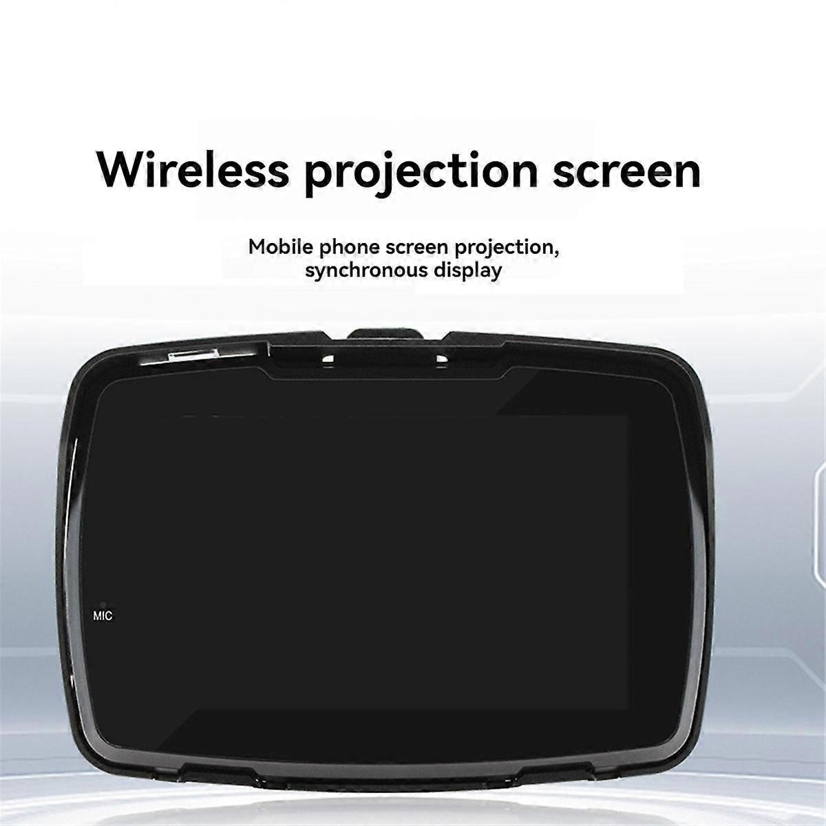 5-Zoll-Universal-Motorrad-Player MP5 Tragbares drahtloses Carplay High-Definition IP65 Wasserdicht bis