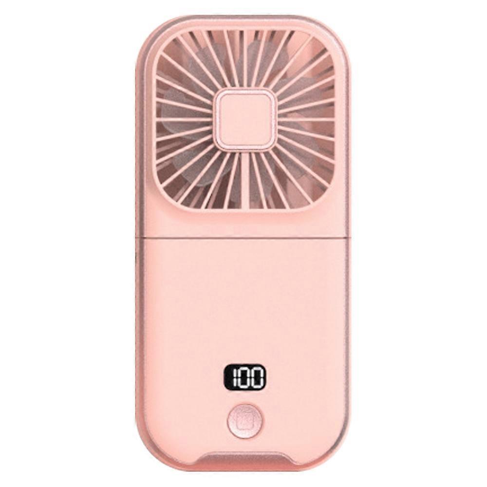 Type C F30 Pro Digital Display Folding Fan Power Bank Function 4 Speeds Cooling Fan with Neck