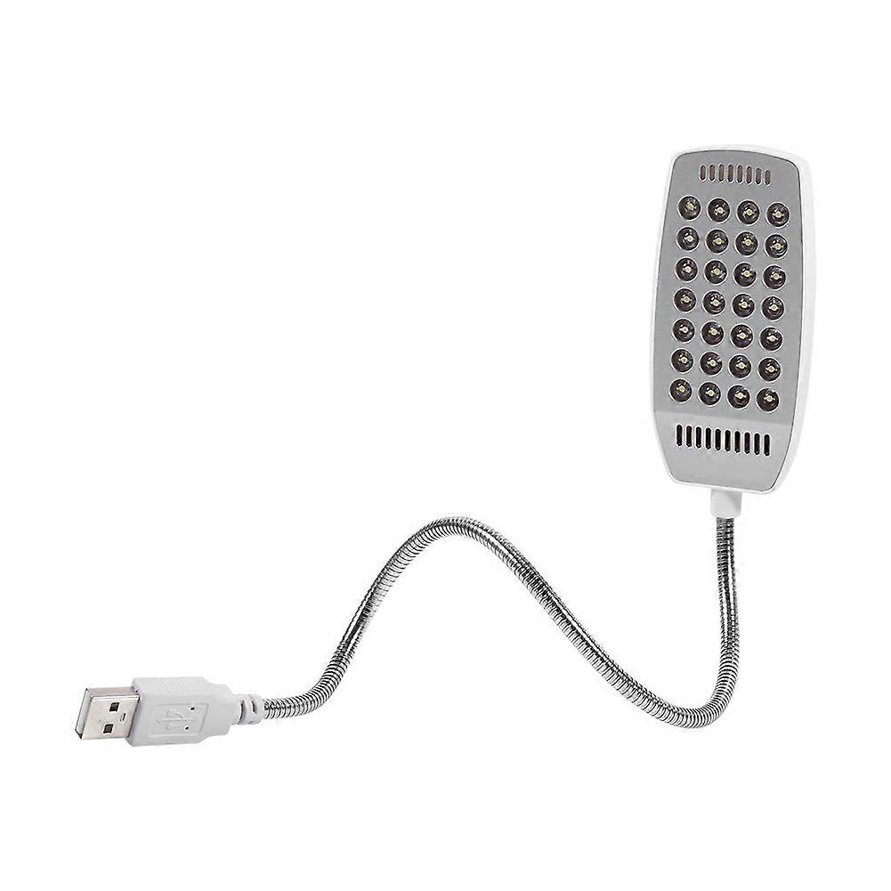 Flexible 5V Bright Mini 28 LED USB Reading Light Computer Lamp for Notebook PC without Switch