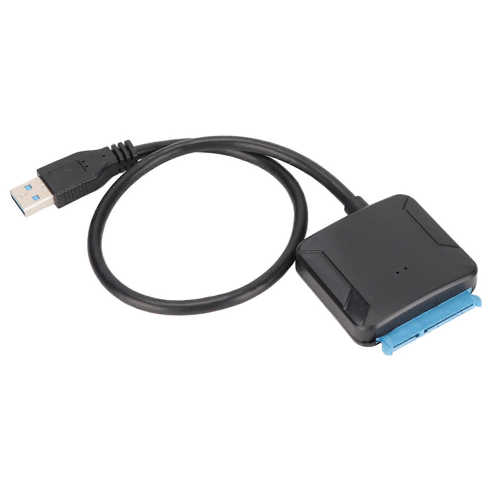 كابل محول SATA إلى USB خفيف الوزن صغير الحجم كابل SATA إلى USB لمحرك الأقراص الثابتة مقاس 2.5 / 3.5 بوصة