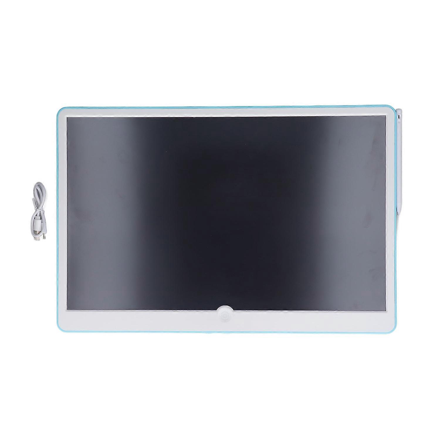 LCD-kirjoitustabletti pyyhittävä suuri näyttö kannettava elektroninen piirustuspöytä värikäs doodle-taulu nokkeluus