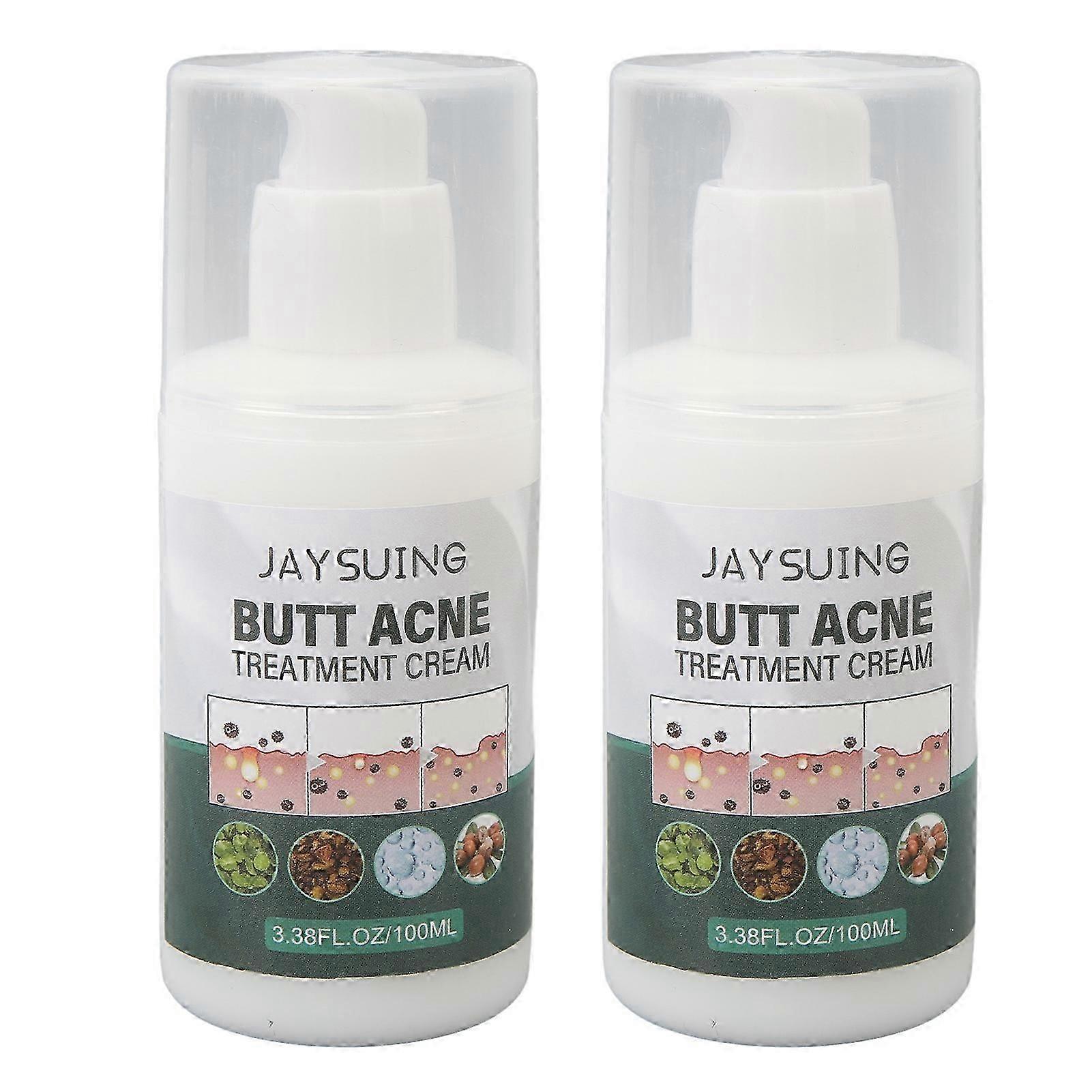 2 stuks 100ml Butt Pimple Clearing Cream Hydraterende Smoothing Balance Olie Butt Puistje Verwijderende Crème