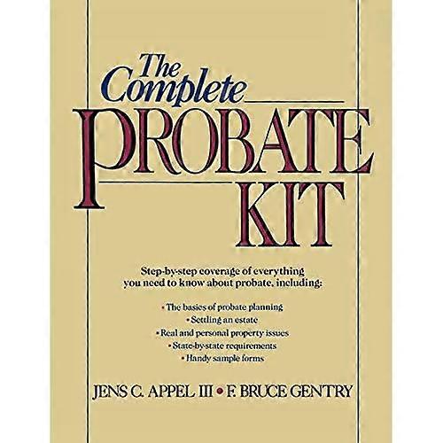 The Complete Probate Kit (Business)