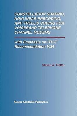 Constellation Shaping Nonlinear Precoding and Trellis Coding for Voiceband Telephone Channel Modems