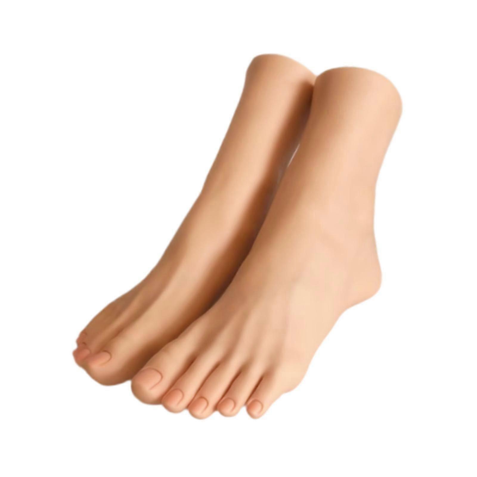 Füße Modell Lebensechte robuste Schaufensterpuppe Fuß Display für Art Sketch Nail Retail