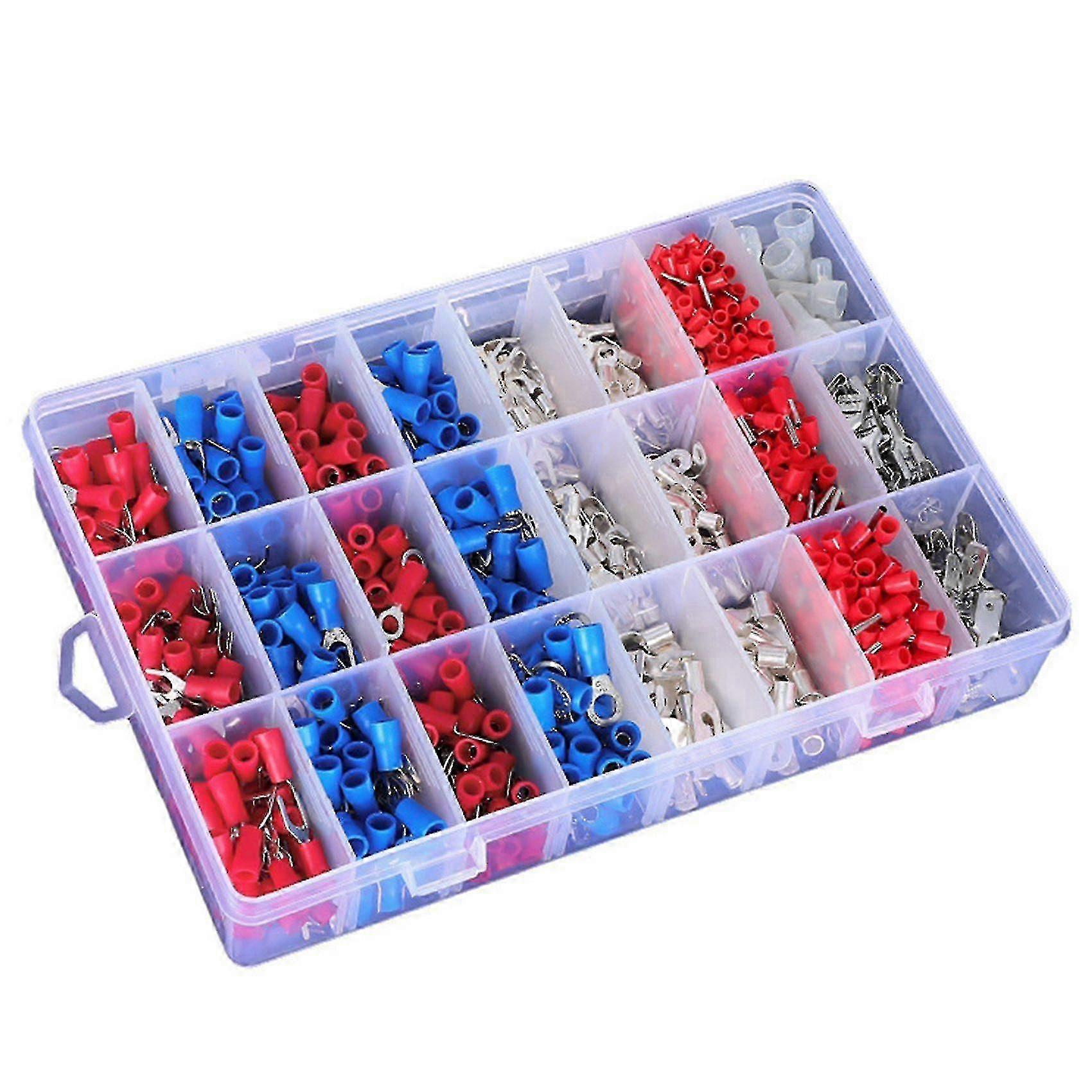 Electric Connector, 1000pcs Insulated Terminal Connection Hybrid