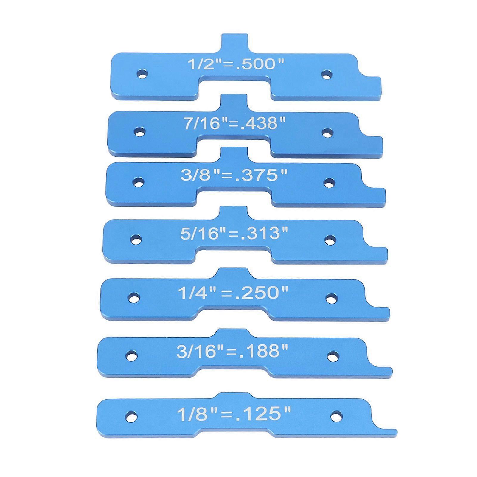 Router Table Set Up Bars Wood Cutter Measuring Block Alloy Steel Setup Blocks for Carpenter Construction DIY Handyman
