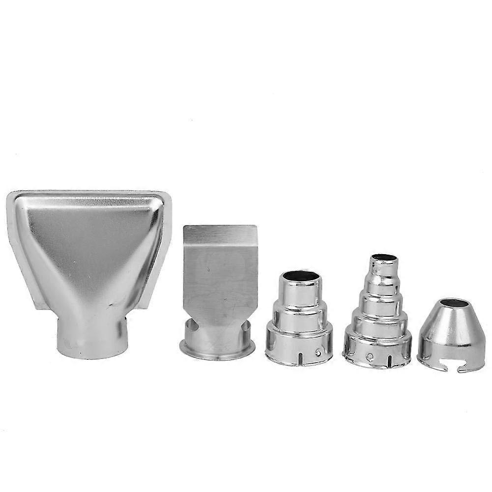5 Piece Stainless Steel Soldering and Brazing Nozzle Set with Various Sizes for Welding Applications