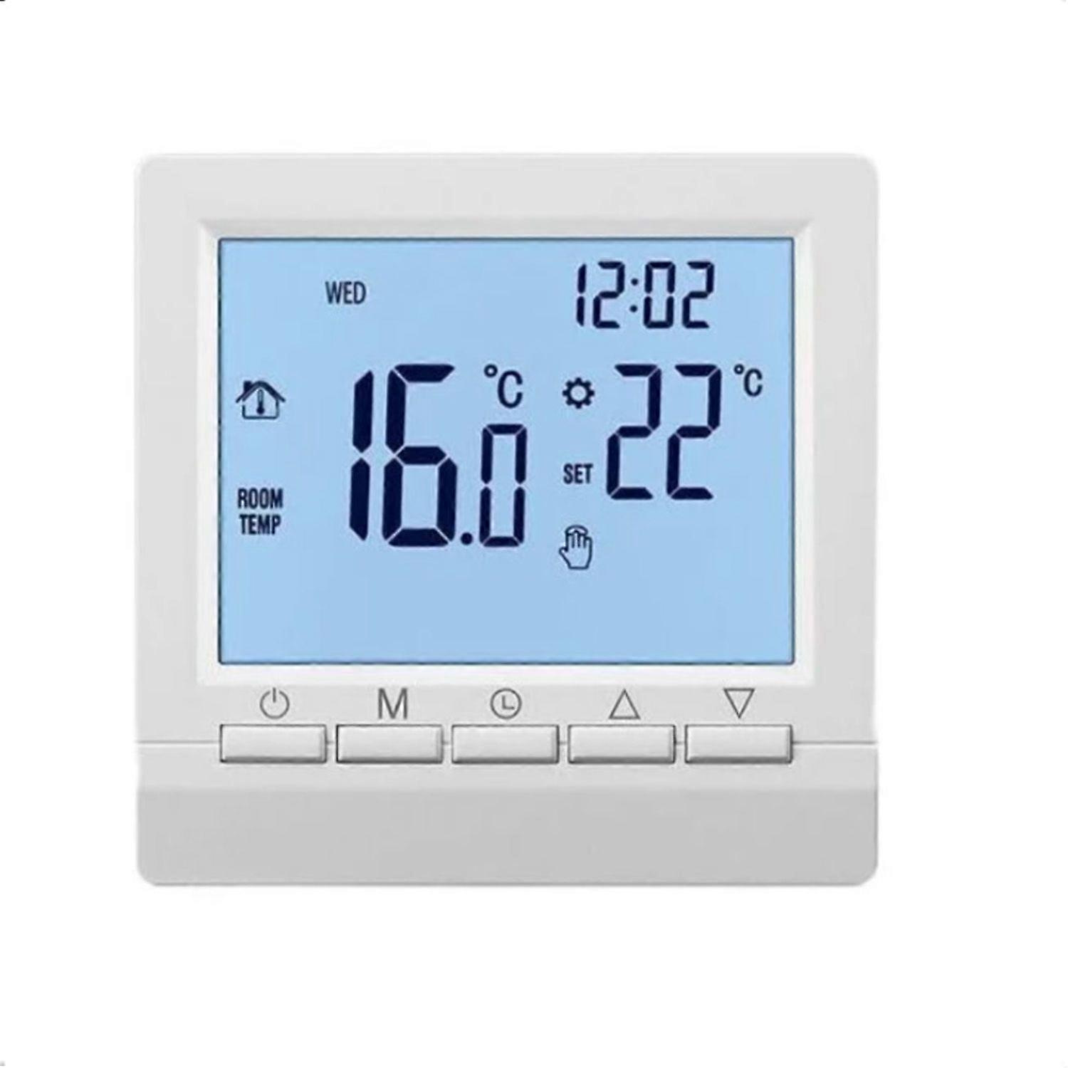 Smart Heating Gas Boiler Programmable Thermostat,Suitable for Wired Boilers