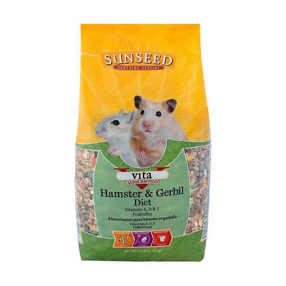 Sun Seed Co Sun Seed Vita Sunscription 仓鼠和沙鼠干粮,2.5 磅