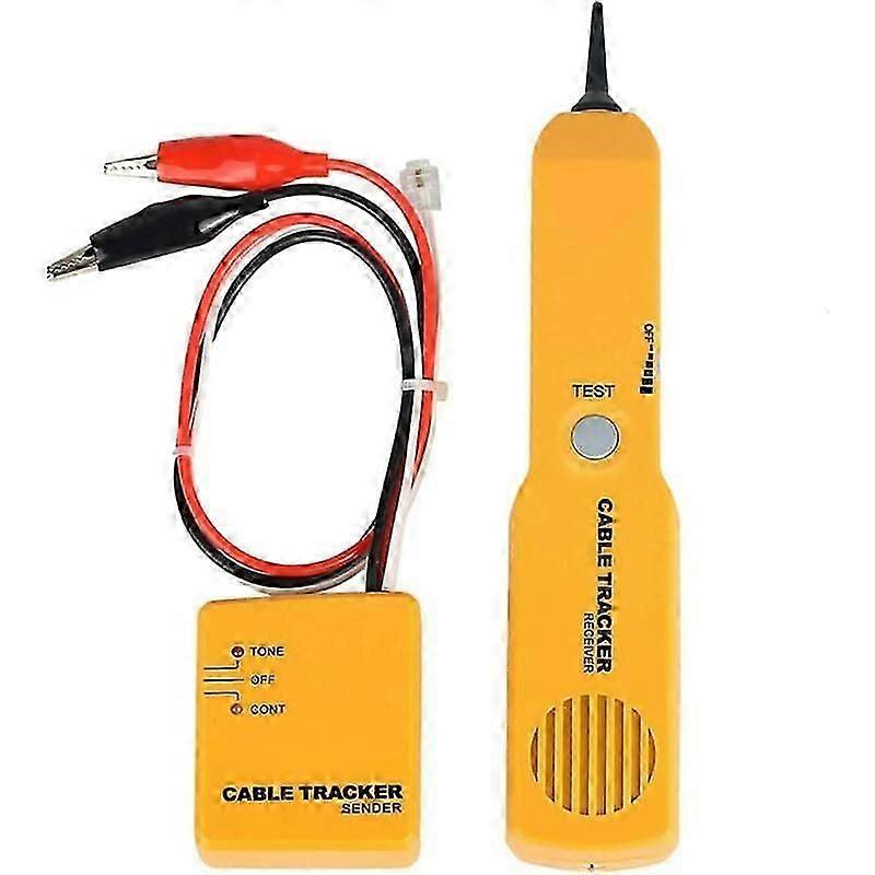 Circuit Tester, Wire Tracer and Tone Generator, Network Cable Tester RJ-11 Plug, Search and Locate Wires and Cables, Test Circuit Continuity