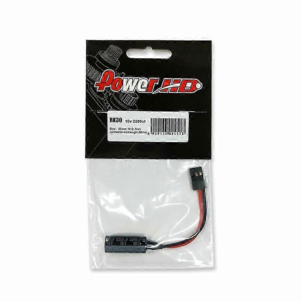 Power HD RX30 2200uF 10V Electrolytic Capacitor For Radiolink RC3S RC4G WFLY X4 Transmitter DIY Part