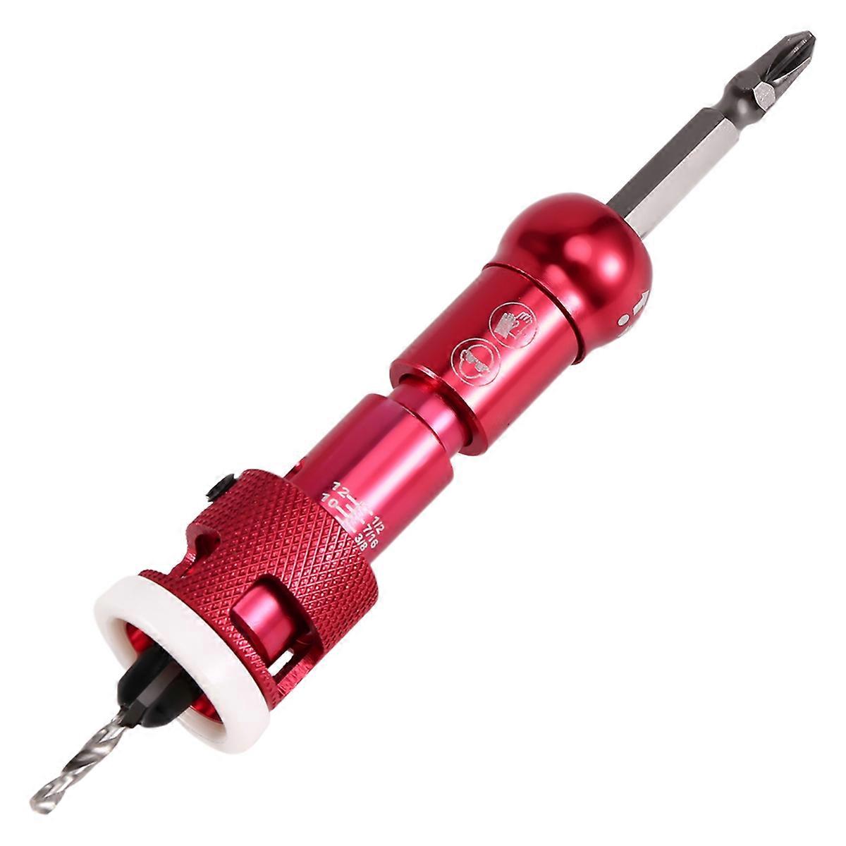 For Drill Presses Low Friction Depth Stop Drill Bits Carbide Tipped Countersink Drill Bits for Prec
