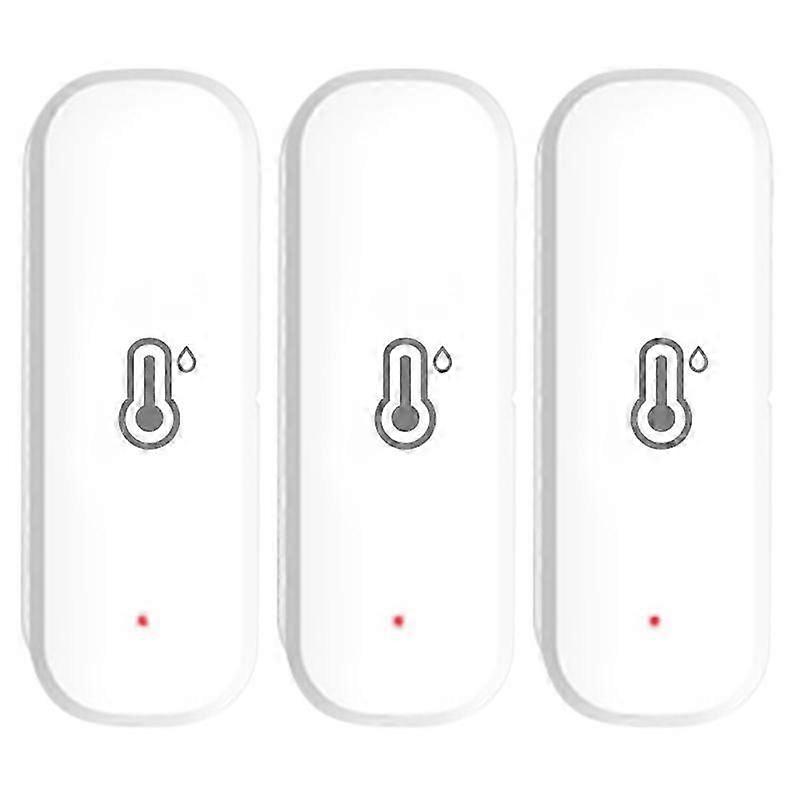 3/6 / 8 pezzi Tuya Smart Wifi Zigbee Sensore Di Temperatura E Umidità Termometro Interno Monitoraggio Igrometro Funziona con Alexa Google Home