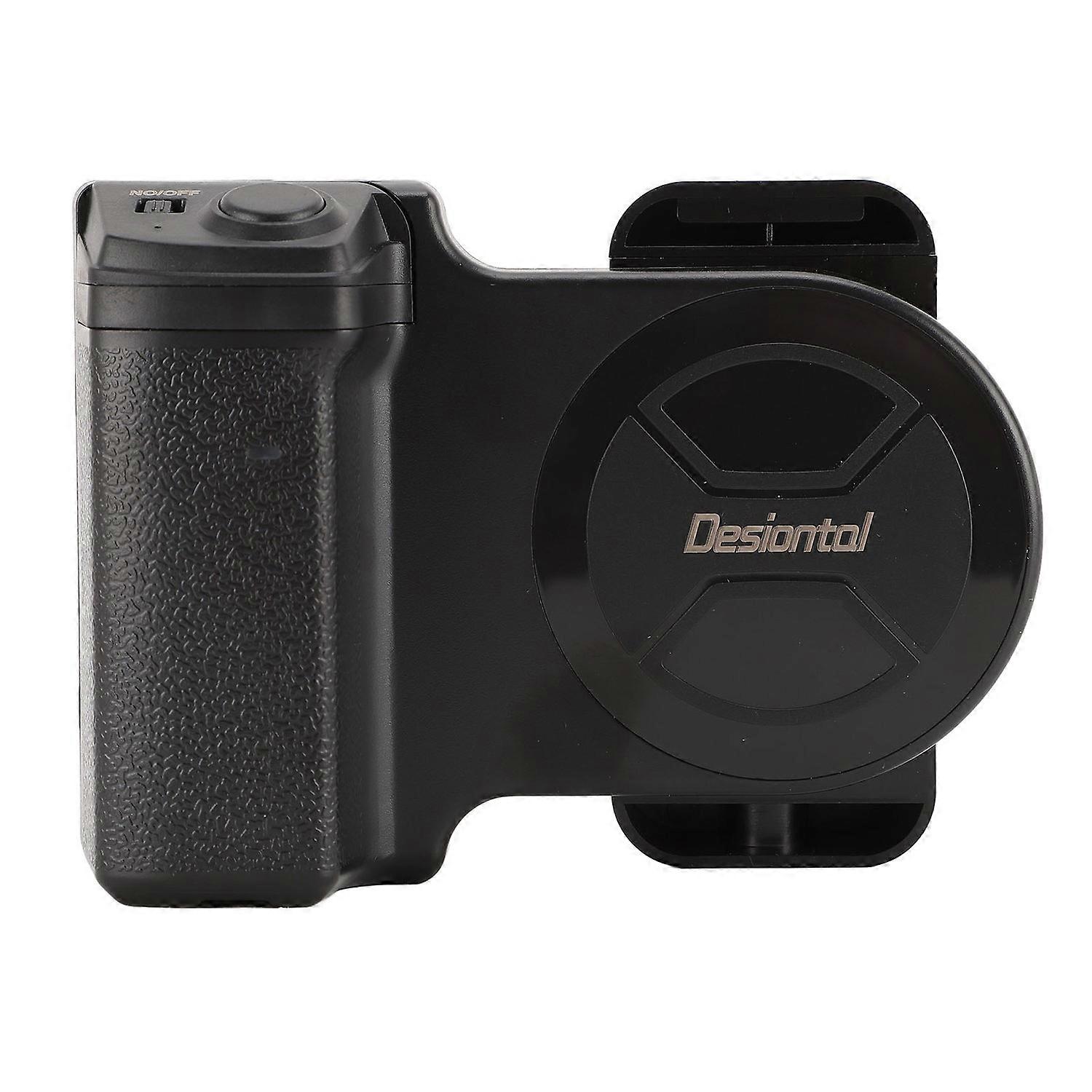 Smartphone Grip Holder BT Wireless Remote Control 360° Rotating 1/4 Inch Screw Cold Shoe Universal S