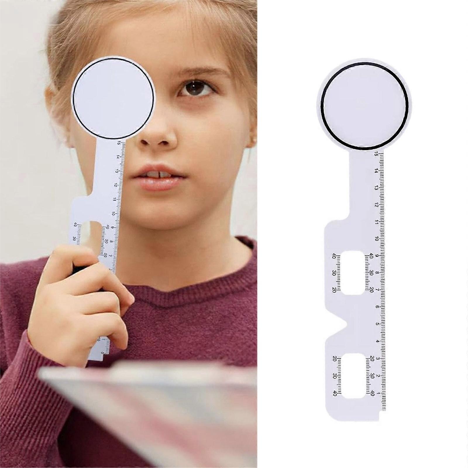Eye Chart PD Ruler Eye Occluder Eye Chart for Test and PD Measurement ...
