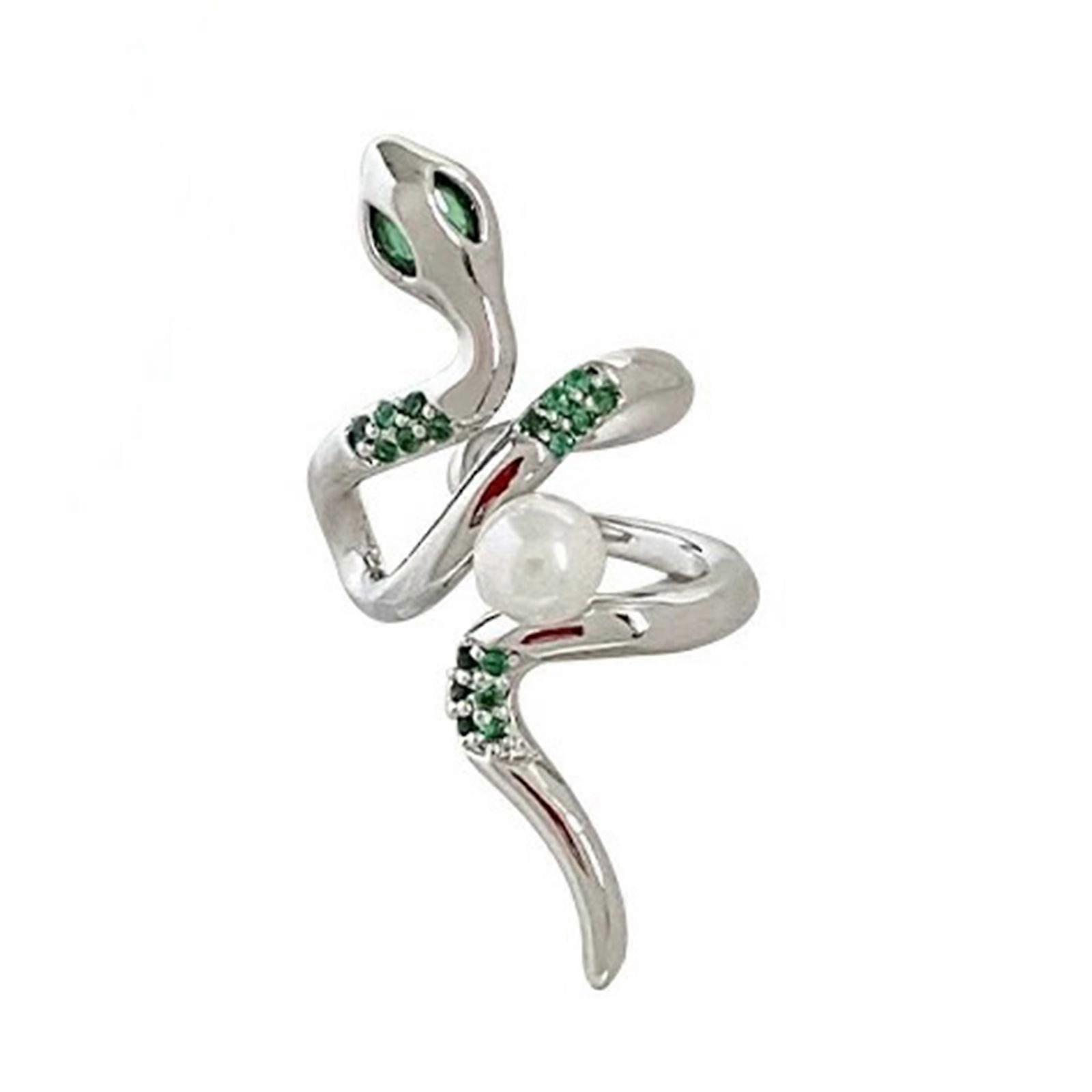 No Pierced Snake Shaped Ear Cuff Modern Snake Ear Cuff Ear Ornament for Art Lovers and Cultural Event Attendees