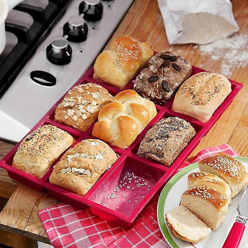 Muffin Brownie Cake Mold Silicone Nonstick Bakeware Family DIY Baking Tools Cake Mould