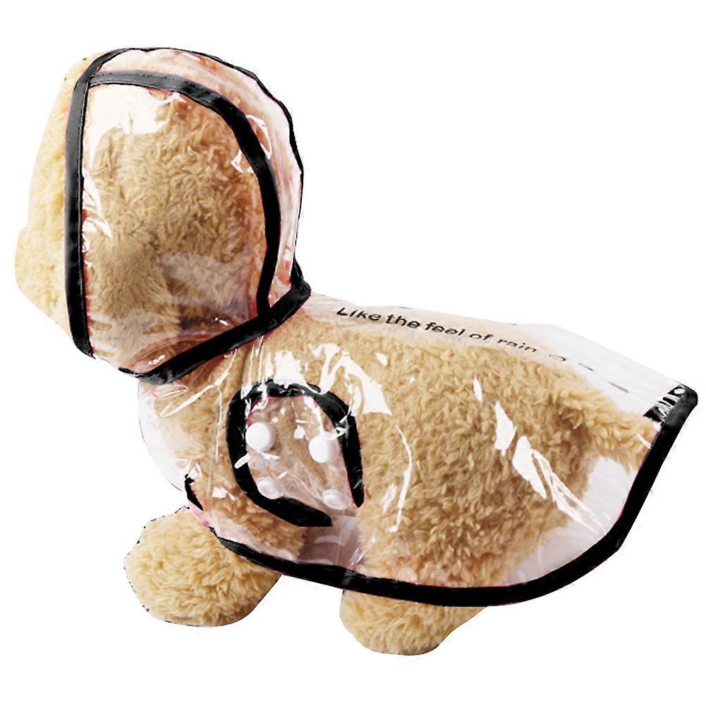 Pet Dog Transparent Waterproof Raincoat